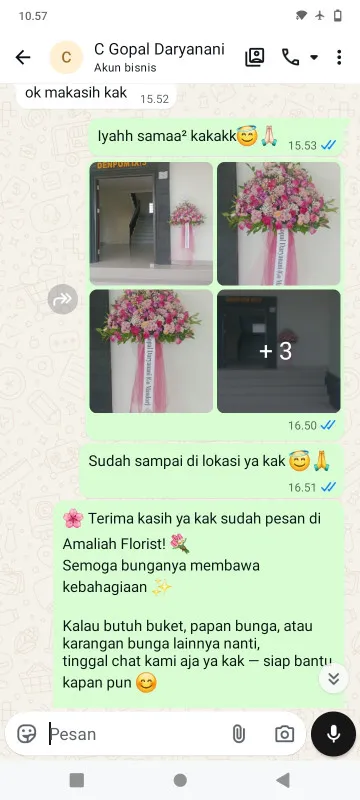 Pengiriman Karangan Bunga Kedungringin Sedan