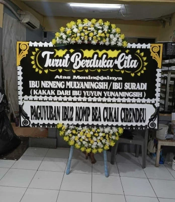 Papan Bunga di Kedungringin Sedan
